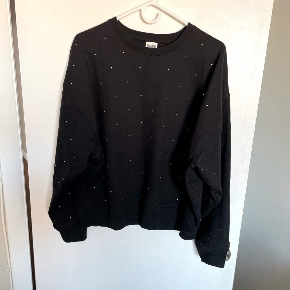 PINK Victoria Secret Crewneck Sweater - Size S - Picture 3 of 10